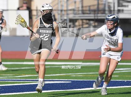 Thumbnail 1 in Robinson @ Calvary Christian (2021 Lacrosse District Championship Tournament) photogallery.
