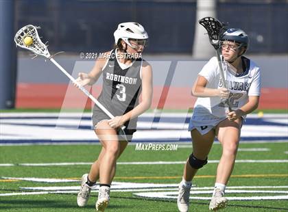 Thumbnail 2 in Robinson @ Calvary Christian (2021 Lacrosse District Championship Tournament) photogallery.