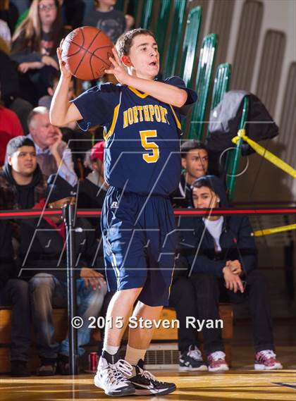 Thumbnail 1 in Northport vs Brentwood (Section 11 Class AA Semifinal) photogallery.