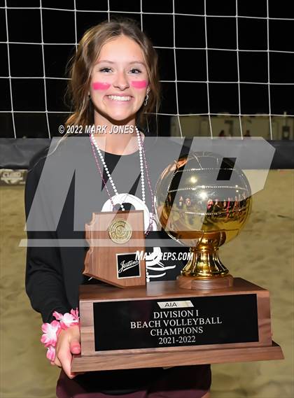 Thumbnail 2 in O'Connor vs. Xavier College Prep (Division I Final - Awards) photogallery.
