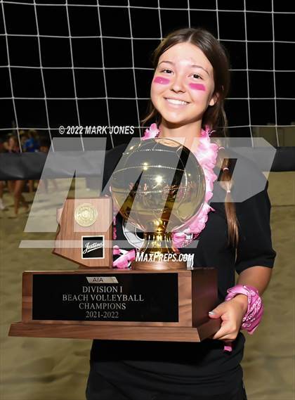 Thumbnail 1 in O'Connor vs. Xavier College Prep (Division I Final - Awards) photogallery.