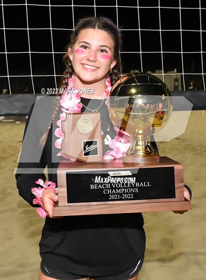 Thumbnail 2 in O'Connor vs. Xavier College Prep (Division I Final - Awards) photogallery.