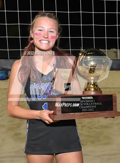 Thumbnail 1 in O'Connor vs. Xavier College Prep (Division I Final - Awards) photogallery.