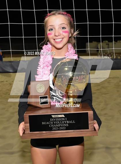 Thumbnail 2 in O'Connor vs. Xavier College Prep (Division I Final - Awards) photogallery.
