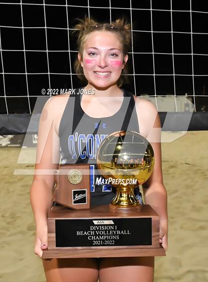 Thumbnail 3 in O'Connor vs. Xavier College Prep (Division I Final - Awards) photogallery.