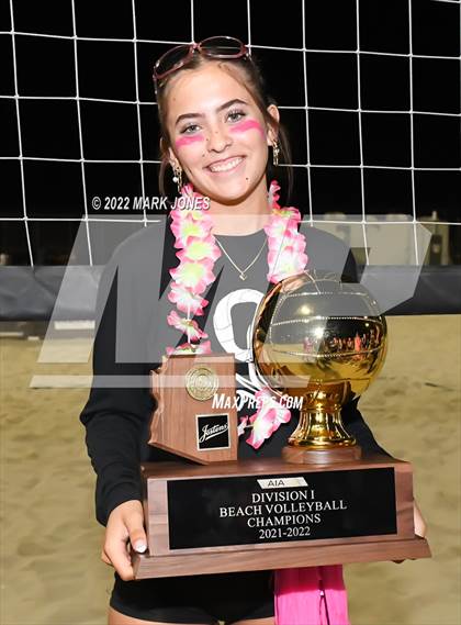 Thumbnail 2 in O'Connor vs. Xavier College Prep (Division I Final - Awards) photogallery.