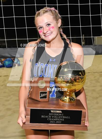 Thumbnail 1 in O'Connor vs. Xavier College Prep (Division I Final - Awards) photogallery.