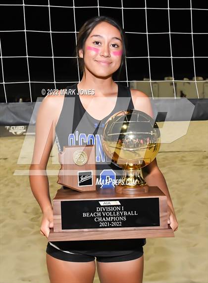 Thumbnail 3 in O'Connor vs. Xavier College Prep (Division I Final - Awards) photogallery.