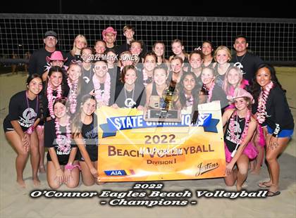 Thumbnail 2 in O'Connor vs. Xavier College Prep (Division I Final - Awards) photogallery.