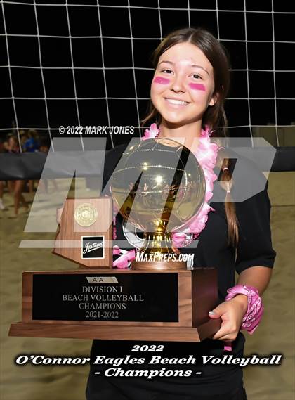 Thumbnail 2 in O'Connor vs. Xavier College Prep (Division I Final - Awards) photogallery.
