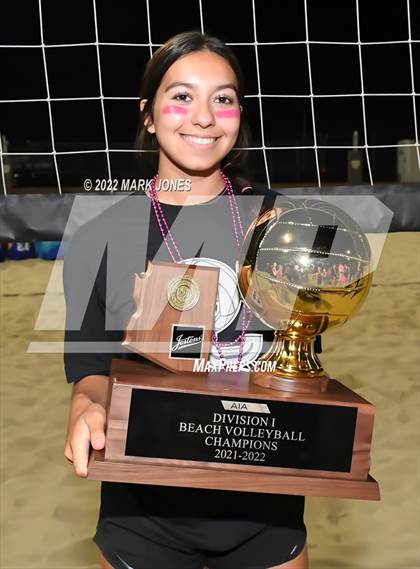Thumbnail 3 in O'Connor vs. Xavier College Prep (Division I Final - Awards) photogallery.