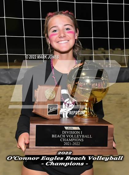Thumbnail 2 in O'Connor vs. Xavier College Prep (Division I Final - Awards) photogallery.