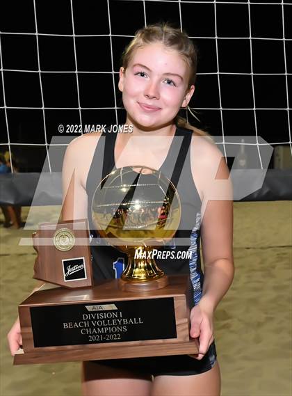 Thumbnail 3 in O'Connor vs. Xavier College Prep (Division I Final - Awards) photogallery.