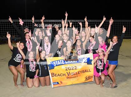 Thumbnail 2 in O'Connor vs. Xavier College Prep (Division I Final - Awards) photogallery.