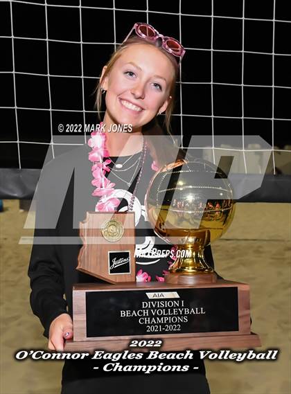 Thumbnail 3 in O'Connor vs. Xavier College Prep (Division I Final - Awards) photogallery.
