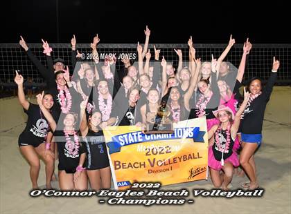 Thumbnail 3 in O'Connor vs. Xavier College Prep (Division I Final - Awards) photogallery.