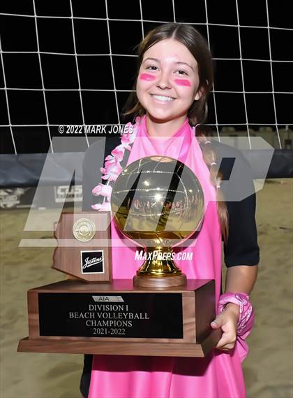Thumbnail 3 in O'Connor vs. Xavier College Prep (Division I Final - Awards) photogallery.