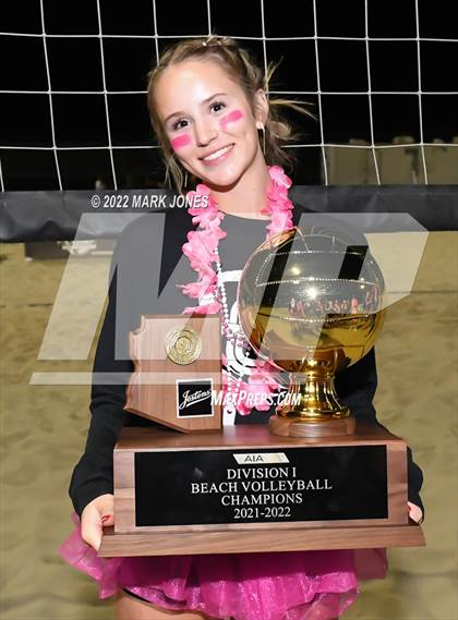 Thumbnail 3 in O'Connor vs. Xavier College Prep (Division I Final - Awards) photogallery.