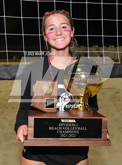 Thumbnail 1 in O'Connor vs. Xavier College Prep (Division I Final - Awards) photogallery.