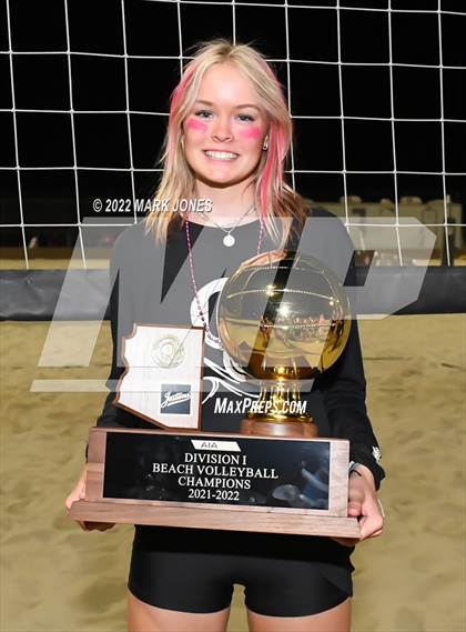 Thumbnail 1 in O'Connor vs. Xavier College Prep (Division I Final - Awards) photogallery.