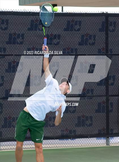 Thumbnail 2 in UIL 3A & 4A Tennis Singles Semifinals photogallery.