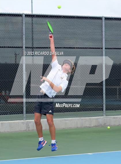 Thumbnail 1 in UIL 3A & 4A Tennis Singles Semifinals photogallery.