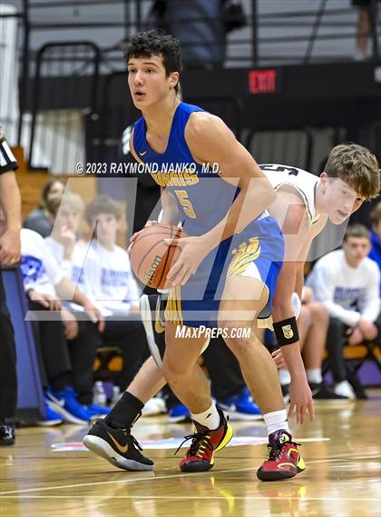 Thumbnail 2 in Muncie Burris vs Lapel (Fieldhouse Classic)  photogallery.