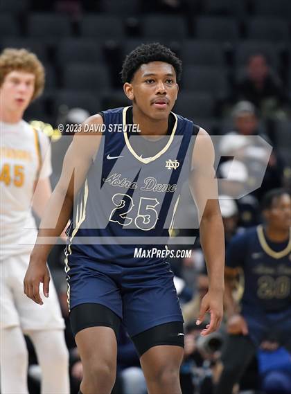 Thumbnail 3 in Notre Dame (SO) vs. Granada (CIF State D1 Final) photogallery.