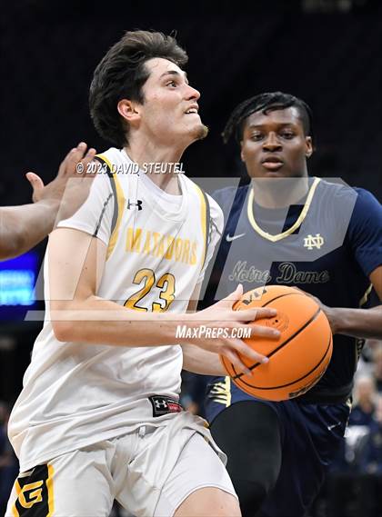 Thumbnail 2 in Notre Dame (SO) vs. Granada (CIF State D1 Final) photogallery.