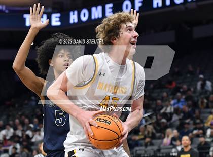 Thumbnail 1 in Notre Dame (SO) vs. Granada (CIF State D1 Final) photogallery.
