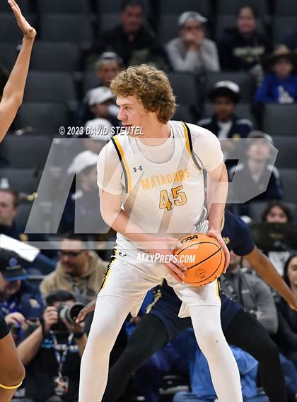 Thumbnail 2 in Notre Dame (SO) vs. Granada (CIF State D1 Final) photogallery.