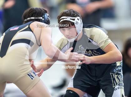 Thumbnail 2 in Northwest vs. Lincoln Southeast (Flatwater Fracas Wrestling Tournament) photogallery.