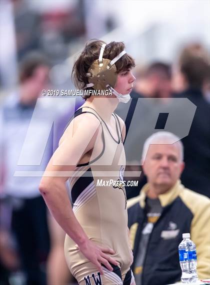 Thumbnail 3 in Northwest vs. Lincoln Southeast (Flatwater Fracas Wrestling Tournament) photogallery.