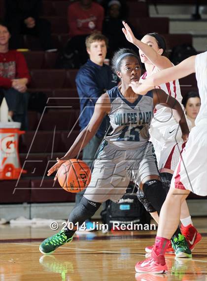 Thumbnail 2 in Cypress Woods vs. College Park (McDonald's Texas Invitational) photogallery.