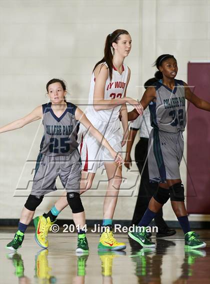 Thumbnail 1 in Cypress Woods vs. College Park (McDonald's Texas Invitational) photogallery.
