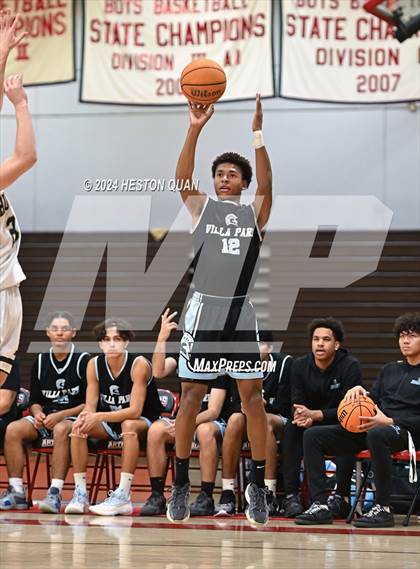Thumbnail 1 in South Hills vs. Villa Park (Artesia Hoopsgiving Tournament) photogallery.