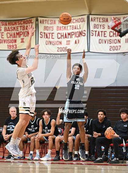 Thumbnail 2 in South Hills vs. Villa Park (Artesia Hoopsgiving Tournament) photogallery.