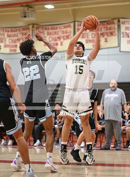 Thumbnail 1 in South Hills vs. Villa Park (Artesia Hoopsgiving Tournament) photogallery.