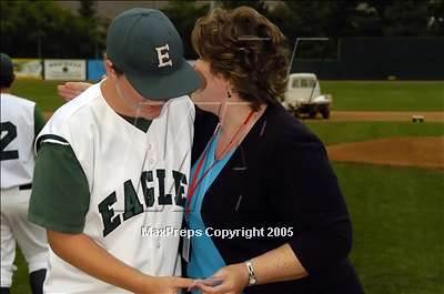 Thumbnail 1 in Bloomington Christ. vs Eastside Christ. (D7 Sec. Final) photogallery.