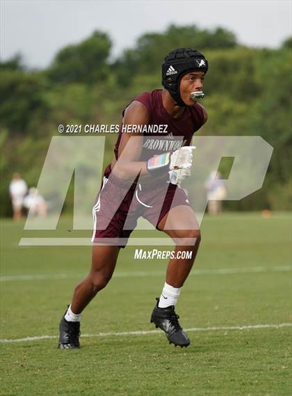 Thumbnail 1 in Carthage vs. Brownwood (Texas State 7-on-7 Tournament) photogallery.