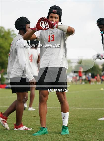 Thumbnail 3 in Carthage vs. Brownwood (Texas State 7-on-7 Tournament) photogallery.