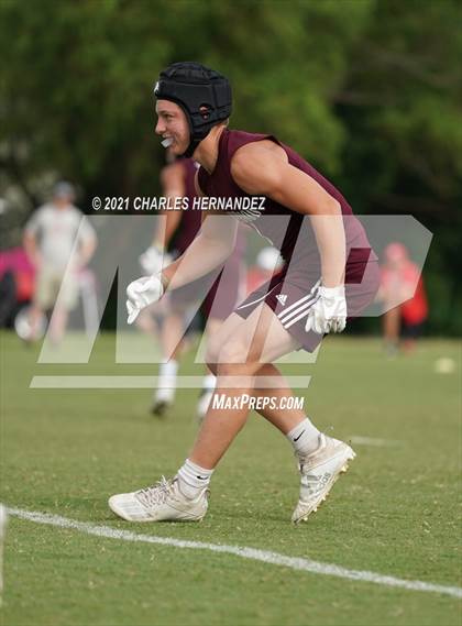 Thumbnail 1 in Carthage vs. Brownwood (Texas State 7-on-7 Tournament) photogallery.
