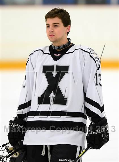 Thumbnail 2 in Ridgefield vs. Xavier (CIAC Division I Quarterfinal) photogallery.