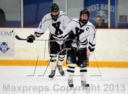 Thumbnail 3 in Ridgefield vs. Xavier (CIAC Division I Quarterfinal) photogallery.