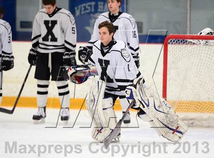 Thumbnail 3 in Ridgefield vs. Xavier (CIAC Division I Quarterfinal) photogallery.