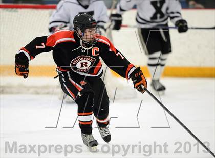 Thumbnail 2 in Ridgefield vs. Xavier (CIAC Division I Quarterfinal) photogallery.
