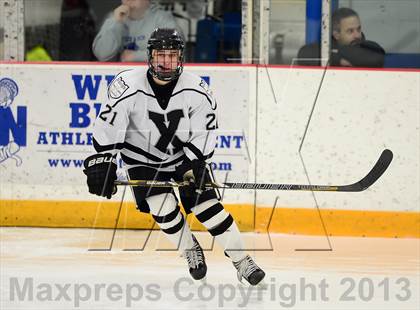 Thumbnail 2 in Ridgefield vs. Xavier (CIAC Division I Quarterfinal) photogallery.