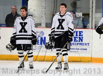 Thumbnail 2 in Ridgefield vs. Xavier (CIAC Division I Quarterfinal) photogallery.