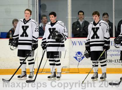 Thumbnail 3 in Ridgefield vs. Xavier (CIAC Division I Quarterfinal) photogallery.