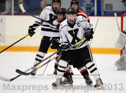 Thumbnail 2 in Ridgefield vs. Xavier (CIAC Division I Quarterfinal) photogallery.